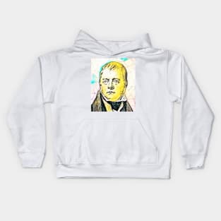 Walter Scott Portrait | Walter Scott Artwork 2 Kids Hoodie